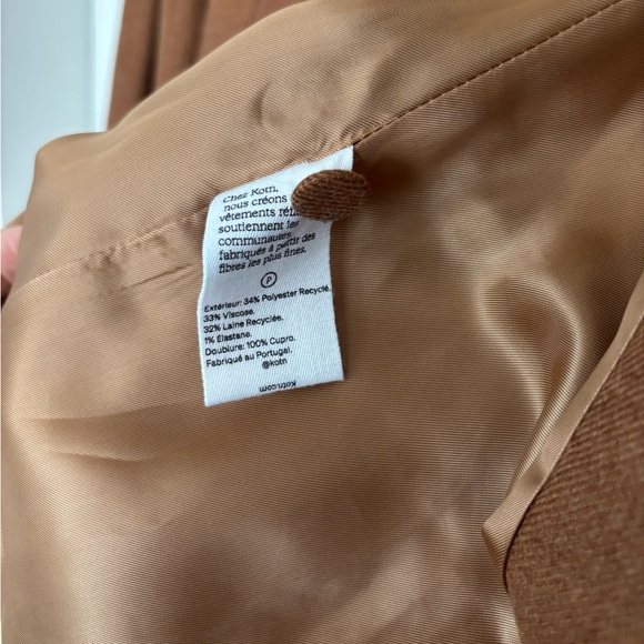 KOTN Women's Wool Scarab Sportcoat - Picture 5 of 8